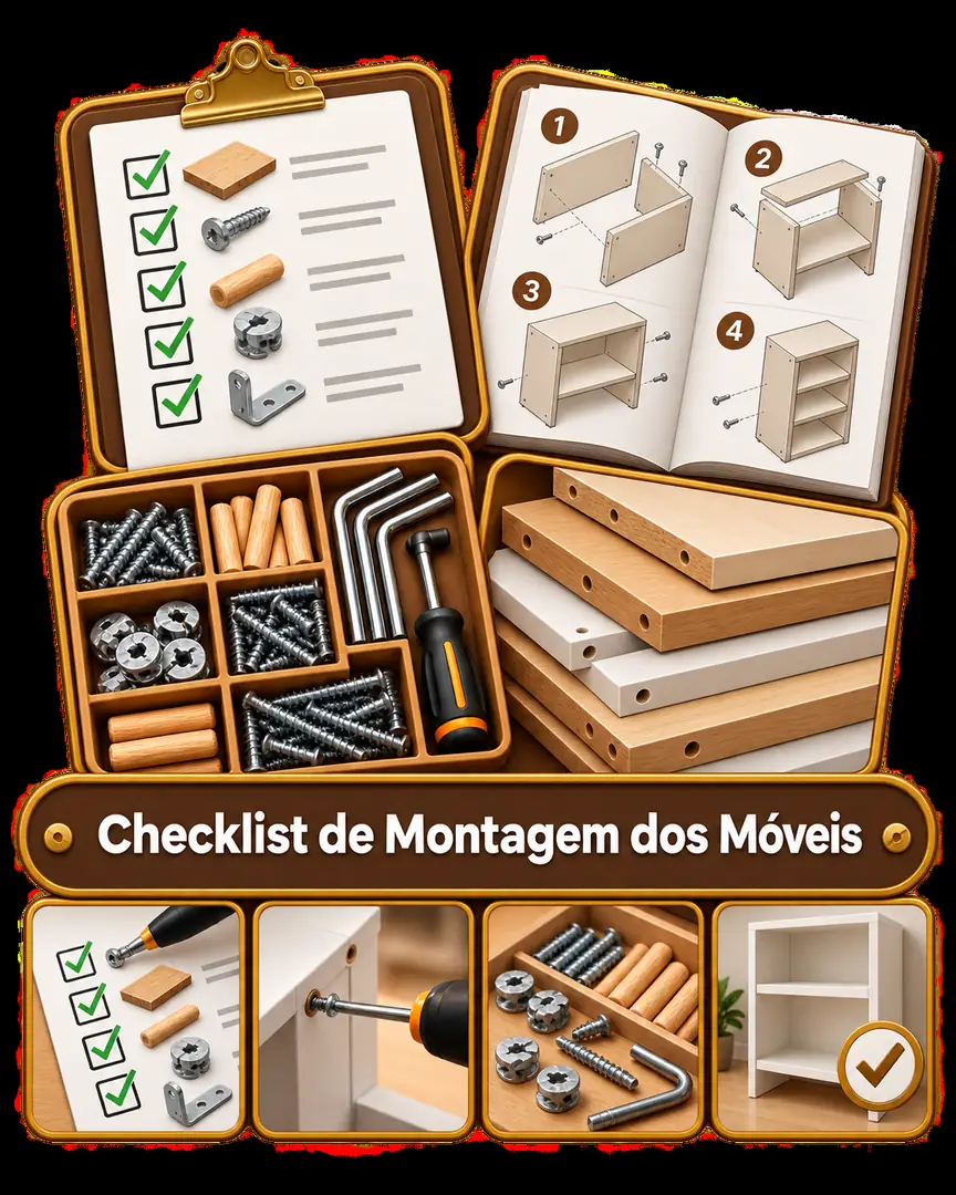 Bônus 1 — Checklist de Montagem dos Móveis