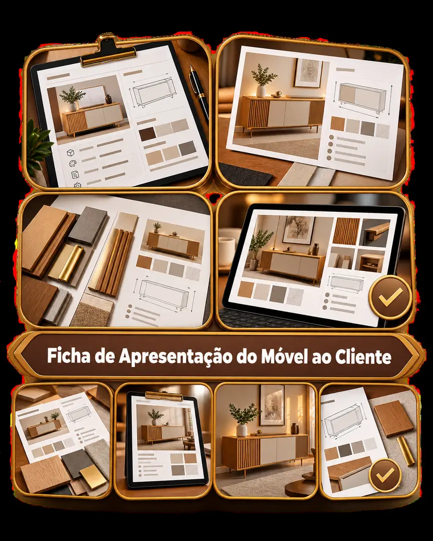 Bônus 3 — Ficha de Apresentação do Móvel ao Cliente